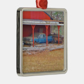 1960er BLUE CADILLAC DEVILLE Oldtimer Silbernes Ornament (Rechts)