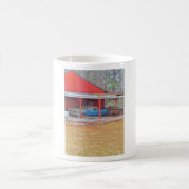 1960er BLUE SADAND DEVILLE Oldtimer Kaffeetasse (Mittel)