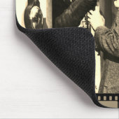 1960er Jahre Der letzte Mann auf der Erde Mousepad (Ecke)