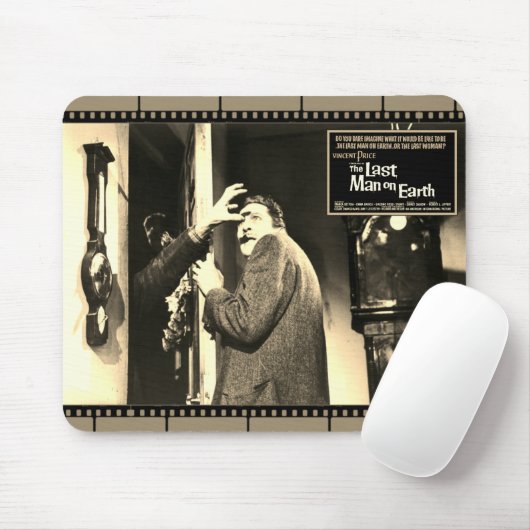 1960er Jahre Der letzte Mann auf der Erde Mousepad (Mit Mouse)