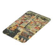 1960er Jahre Downtown Miami, FL (Flagler Street) M Magnet (Linke Seite)