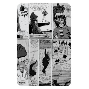 1960er Nemesis Funny Strip Magnet