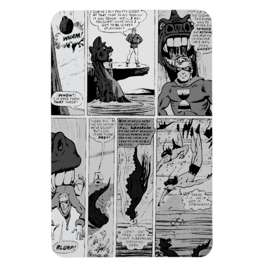 1960er Nemesis Funny Strip Magnet (Vertikal)