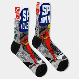1960er Space Adventures Socken