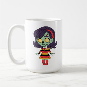 1960er Zombie Mädchen Kaffeetasse