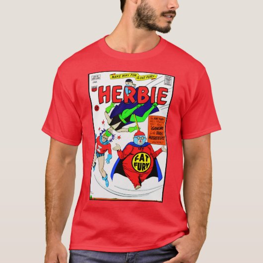 1960's 'HERBIE' Funny Comics T-Shirt (Vorderseite)