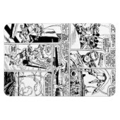 1960's "NEMESIS" Action Comic Strip Magnet (Horizontal)