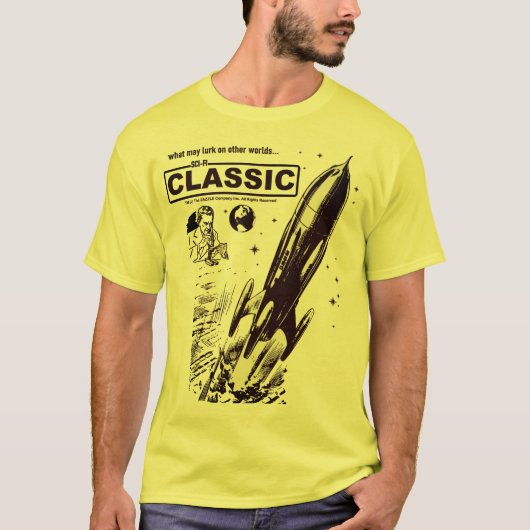 1960's SCI-FI Classic Graphic T-Shirt (Vorderseite)
