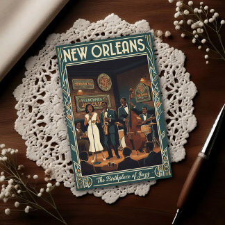 1960s Vintage New Orleans Postkarte