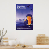 1960s Western German Military Recruitment Poster (Küche)