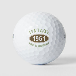 1961 60. Geburtstag Sonniges Altert Golfball