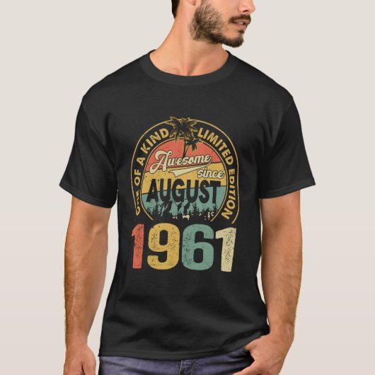 1961 August 62 62Nd T-Shirt (Vorderseite)