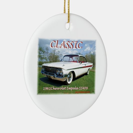 1961_Chevrolet_Impala Keramik Ornament (Rechts)