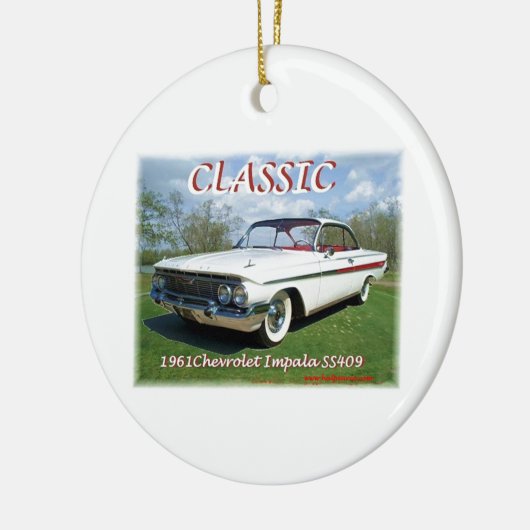 1961_Chevrolet_Impala Keramik Ornament (Links)
