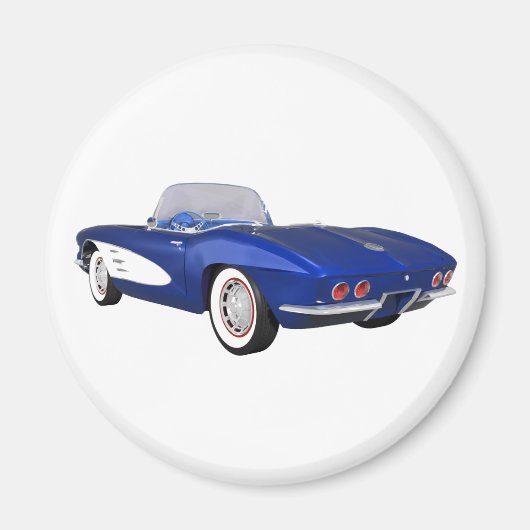 1961 Corvette C1: Blue Finish: Magnet (Vorne)
