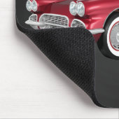 1961 Corvette C1: Candy Apple Finish: Mousepad (Ecke)