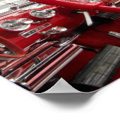 1961 Dodge Lancer Dashboard Poster (Ecke)