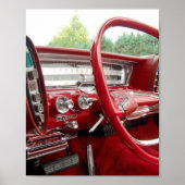 1961 Dodge Lancer Dashboard Poster (Vorne)