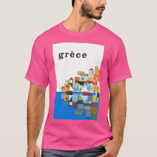 1961 Griechenland Reiseplakat T-Shirt