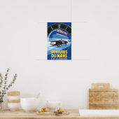 1961 Le Mans 24 Stunden Vintages Rennposter Poster (Küche)