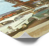 1961 Myrtle Beach ~ Ocean Drive Pavillon Poster (Ecke)