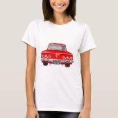 1961 Rot Chevrolet T-Shirt (Vorderseite)