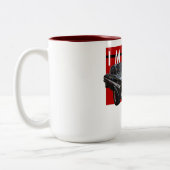 1961 schwarze Chevy Impala-Blase oberstes hinteres Zweifarbige Tasse (Links)