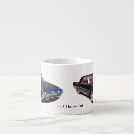 1961 Thunderbird Espresso Tasse (Vorderseite)