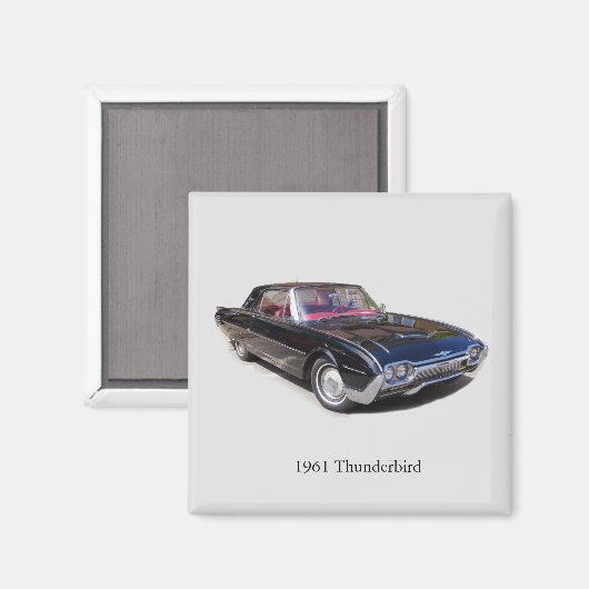 1961 Thunderbird-Magnet Magnet (Vorderseite/Rückseite)