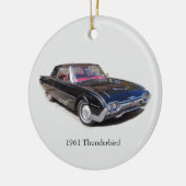 1961 Thunderbird-Ornament Keramik Ornament (Links)