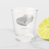 1961 Thunderbird-Schussglas Schnapsglas (Rückseite)