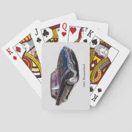 1961 Thunderbird-Spielkarten Spielkarten