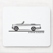 1961 Triumph Herald Convertible Mousepad (Vorne)
