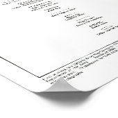 1961 U.S.G.S. Physikalische Mondkarte Poster (Ecke)