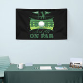 1962 60. Geburtstag Golf Lover Banner (Messeveranstaltung)