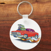 1962-63 Impala Red Car Schlüsselanhänger (Vorderseite)
