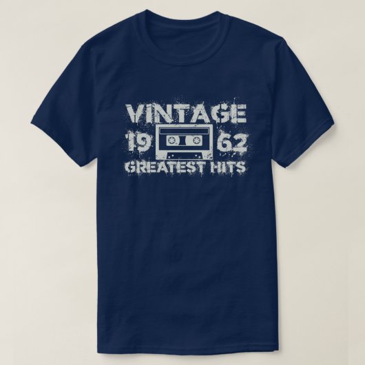 1962 Beste Treffer Vintag T-Shirt (Design vorne)