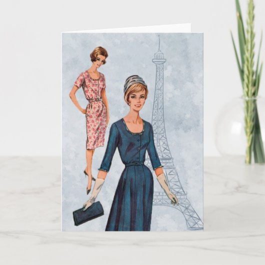 1962 Fashion Karte (Vorderseite)