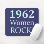 1962 Frauen-Felsen, 50. Geburtstag Mousepad (Mit Mouse)