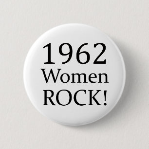 1962 Frauen-Felsen Button