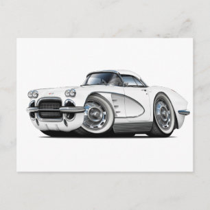 1962 Korvette Weißwagen Postkarte