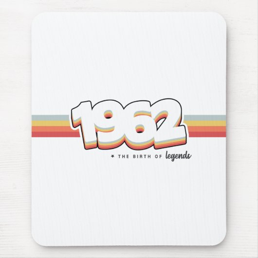 1962 The birth of legends Mousepad (Vorne)