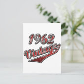 1962 Vintag Postkarte (Stehend Vorderseite)
