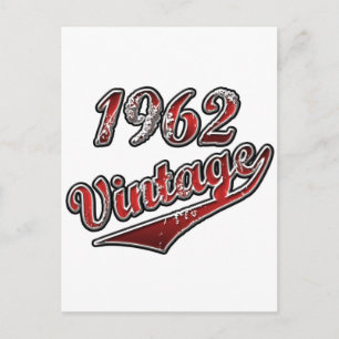 1962 Vintag Postkarte