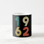 1962 Vintager GeburtstagsRetro Kaffeetasse (Mittel)
