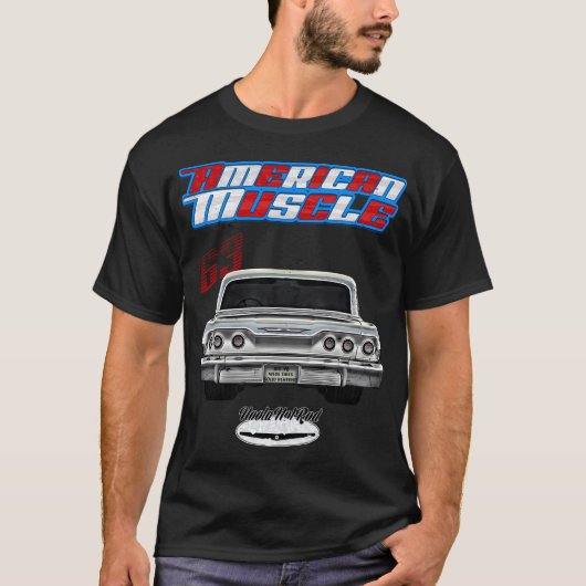 196363Hotrodimpalabiscaynedel Raydelraymuscle Caru T-Shirt (Vorderseite)