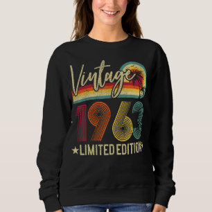 1963 59. Geburtstag 59 Jahre alter Tag Sweatshirt