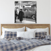 1963 Chicago Auto Show Mercedes-Benz Automobil Leinwanddruck (Insitu (Schlafzimmer))