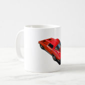 1963 CORVETTE SPLIT Red Tasse (Vorderseite Links)