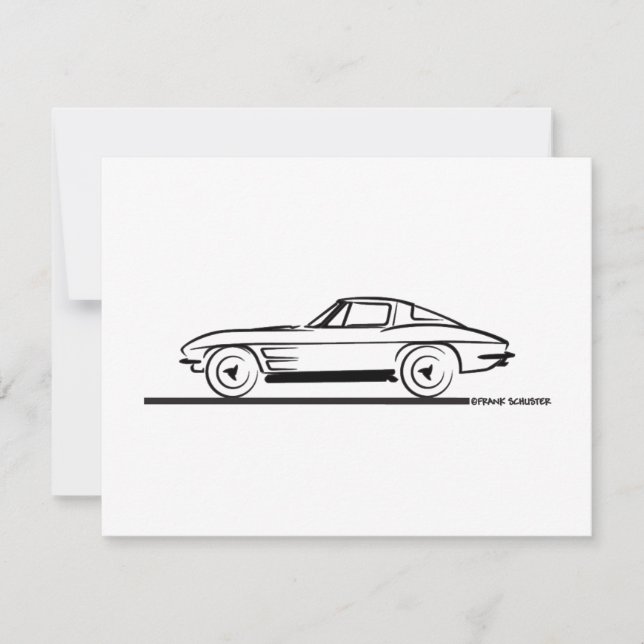 1963 Corvette Sting Ray Split Window Coupe (Vorderseite)